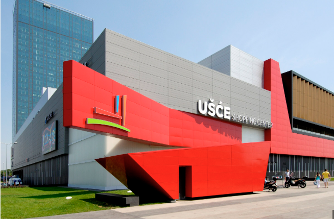 ušće šoping centar renoviranje